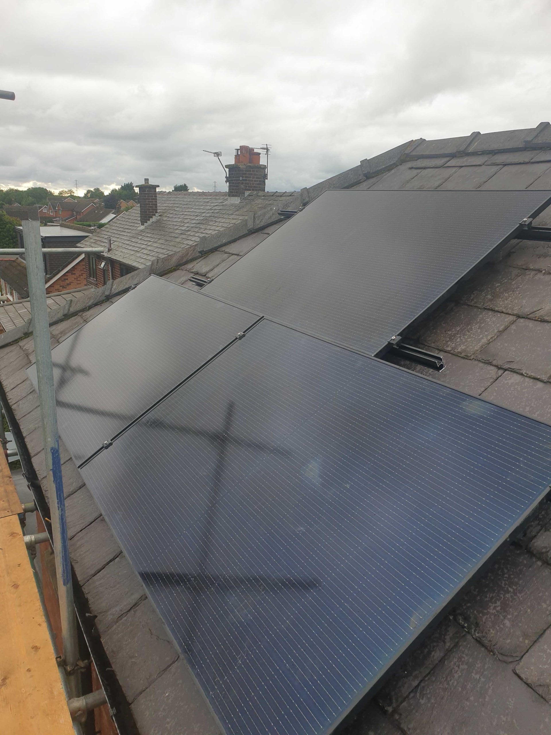 Solar panels Longton