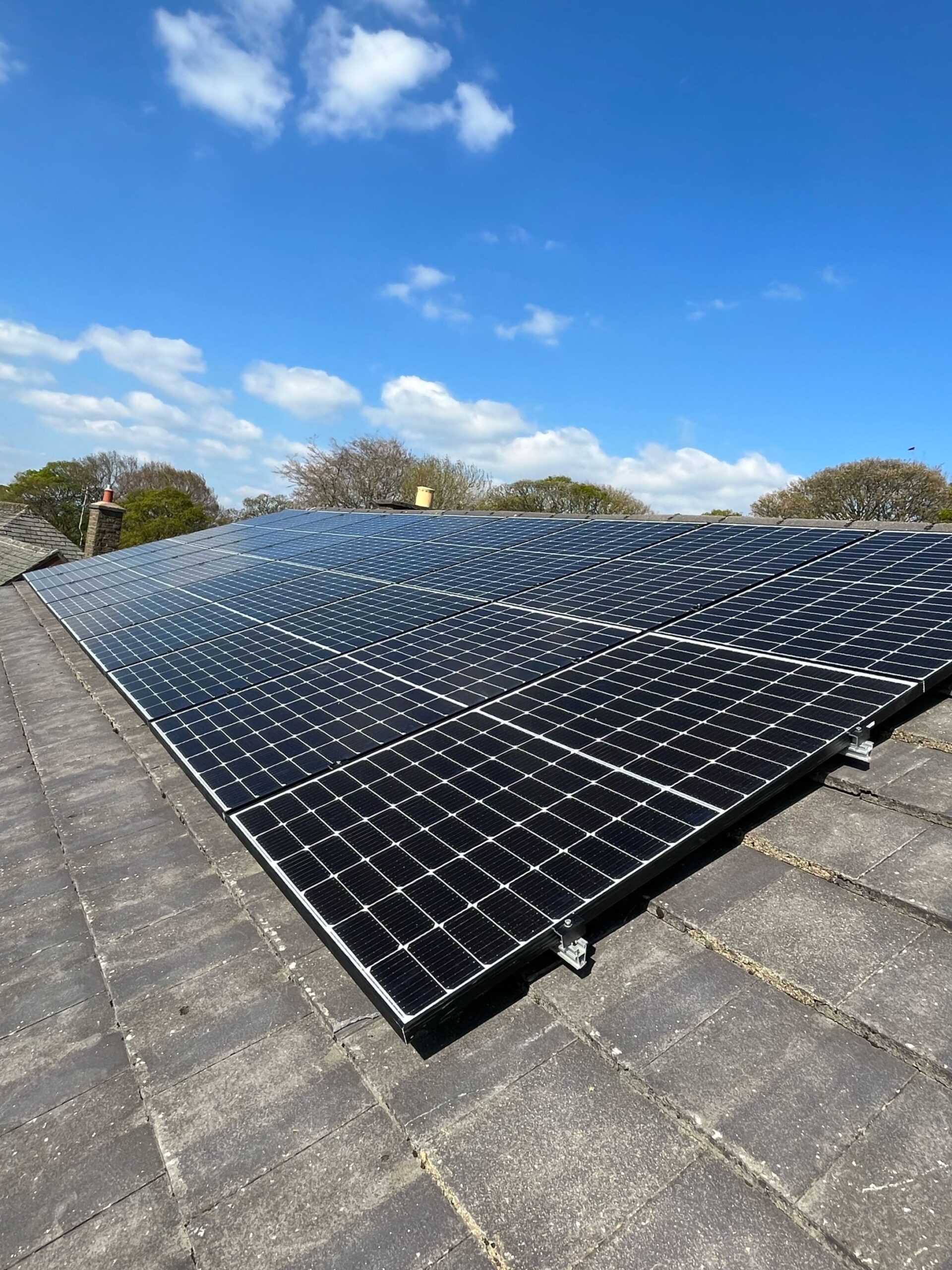 Solar panels Nelson Lancashire