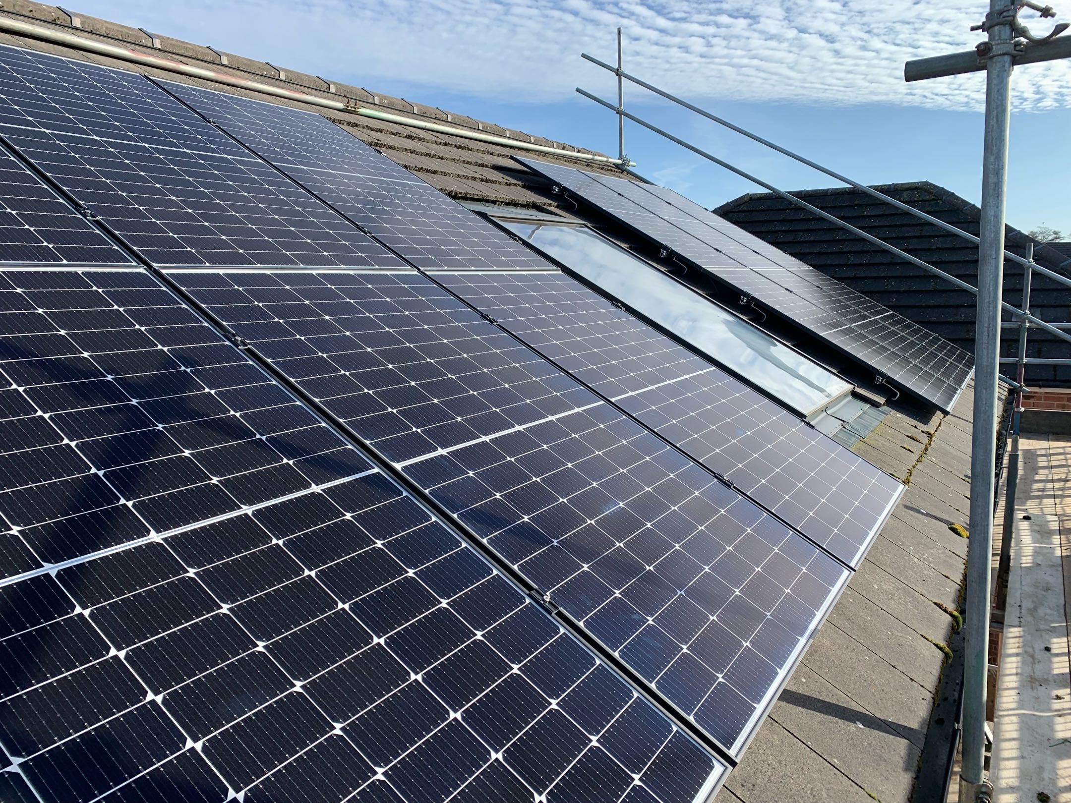 Solar panels Eccleston Lancashire